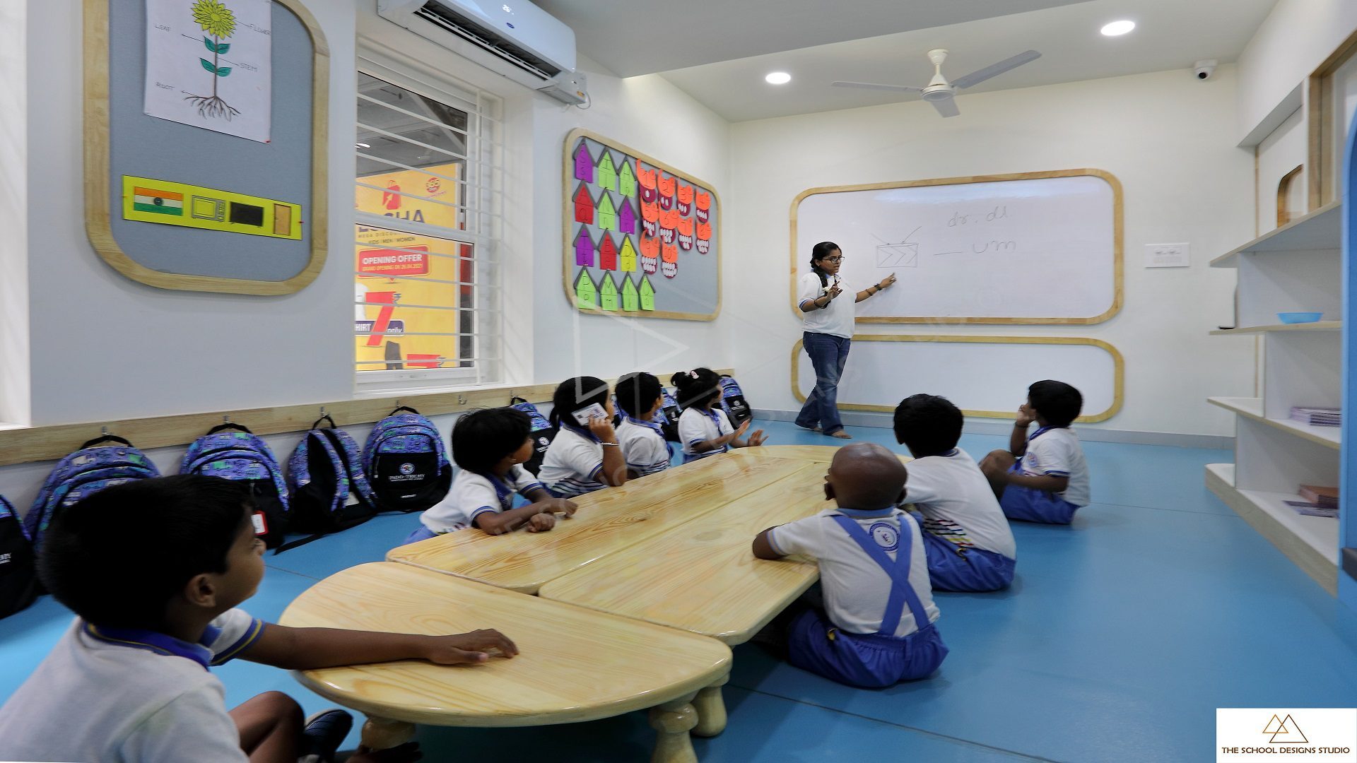 Indo-Kiddzy Montessori Preschool. Trichy, Tamilnadu.