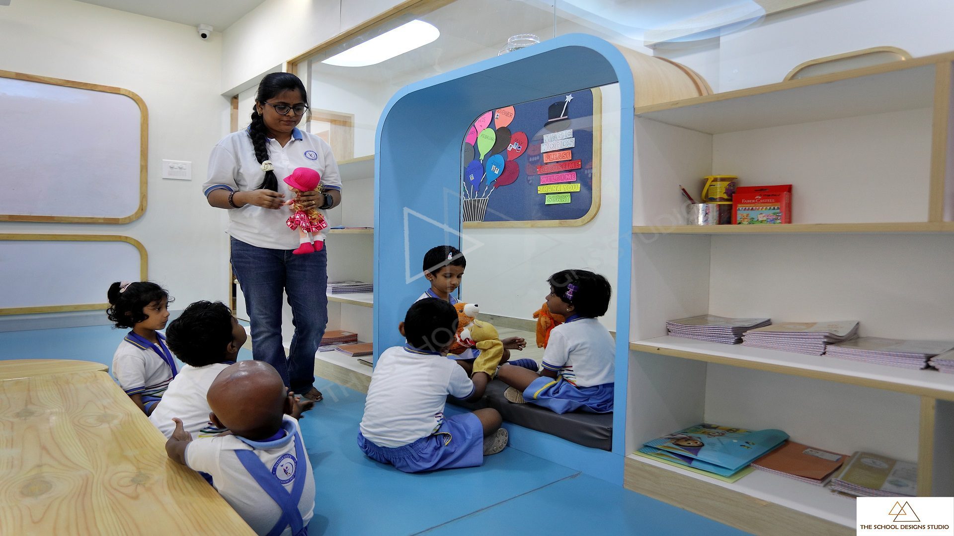 Indo-Kiddzy Montessori Preschool. Trichy, Tamilnadu.