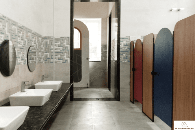 Adwaith Thought Academy, Coimbatore washroom.
