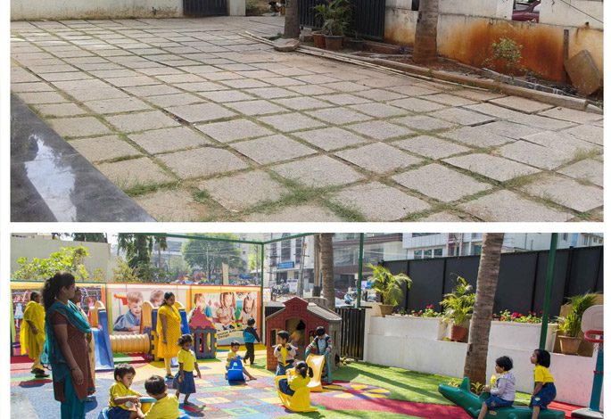 PODAR JUMBO KIDS, Banshankari, Bengaluru. Designed by The School Designs Studio.